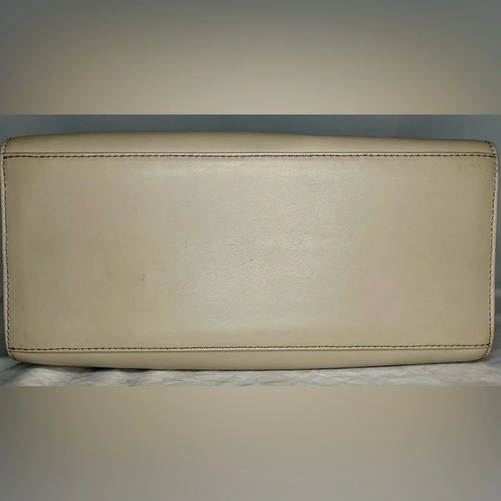 KS238263 Kate Spade Parker Street Allena Tan Leather Suede Satchel - Picture 4 of 8